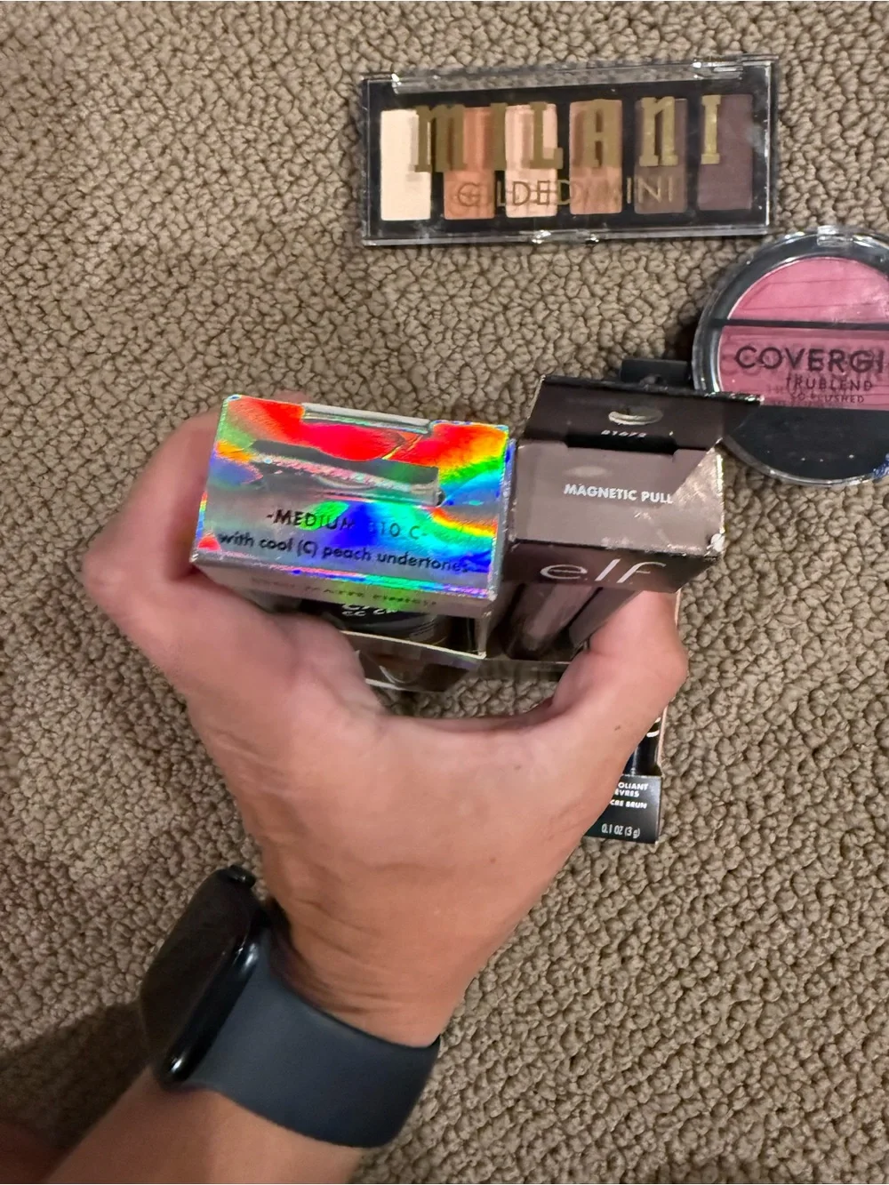 ELF Neutral & Pink Makeup Set with Milani Neutral Palette